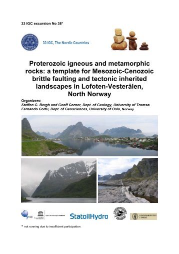 No. 38. Proterozoic igneous and metamorphic rocks - Lofoten - IUGS