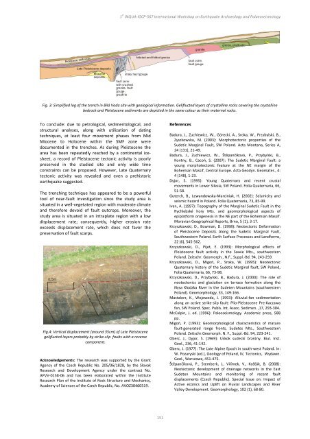 Archaeoseismology and Palaeoseismology in the Alpine ... - Tierra