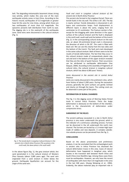 Archaeoseismology and Palaeoseismology in the Alpine ... - Tierra