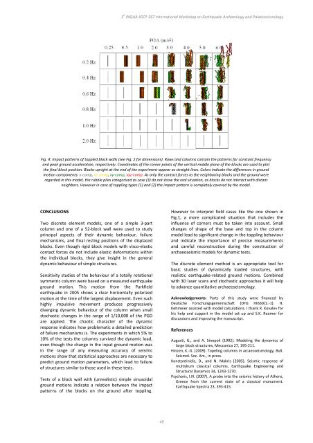 Archaeoseismology and Palaeoseismology in the Alpine ... - Tierra