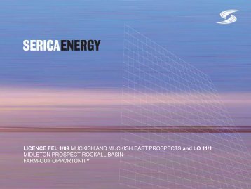 Muckish Prospect - Serica Energy