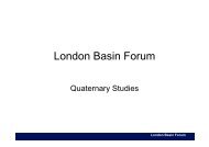 London Basin Forum