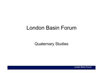 London Basin Forum