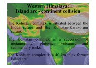 The Kohistan complex - structural geology @ ETH Zurich