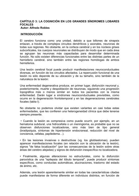 Cómo tratar la lesión cerebral focal