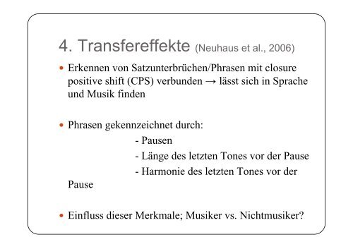 Die Sprache der Musik - die Musik der Sprache