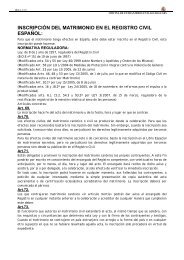 Inscripción matrimonio Registro Civil español - Immigrabalears