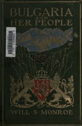 Bulgaria and her people, with an account of