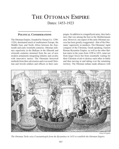 THE OTTOMAN EMPIRE - Salem Press