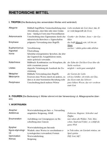 Rhetorische Mittel (pdf)