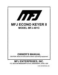 MFJ ECONO KEYER II