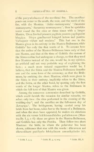 The Grihya-sutras, rules of Vedic domestic ceremonies