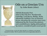 Ode on a Grecian Urn