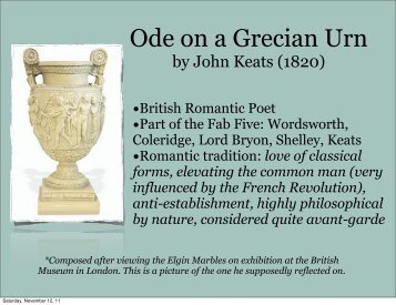 Ode on a Grecian Urn