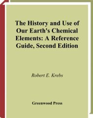 The History and Use of Our Earth's Chemical Elements: A Reference ...