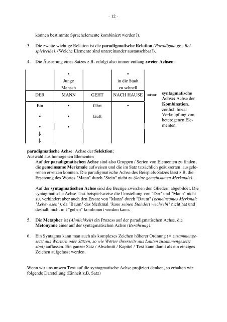 1. VERFREMDUNGSTHEORIE 2. VERFREMDUNG ... - SwissEduc