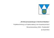 Vorstellung und Beschreibung Klimaschutzsiedlung ... - Stadt Willich