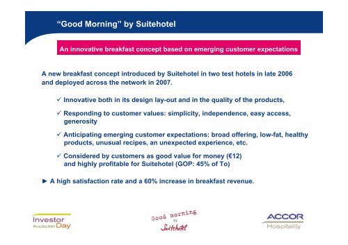 Accor Hospitality: The New Business Model Optimizing operating ...