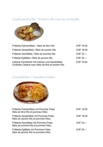 Le menu pdf - Cabane du Pêcheur