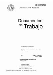 el Documento - Universidad de Belgrano