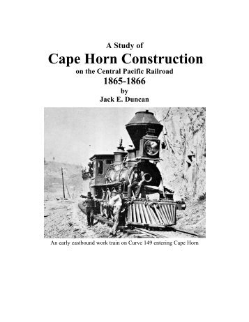 Cape Horn Construction - Central Pacific Railroad Photographic ...