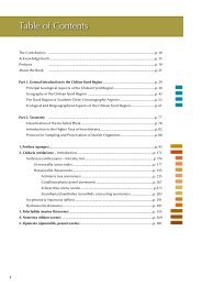 Table of Contents - Marine Benthic Fauna of Chilean Patagonia