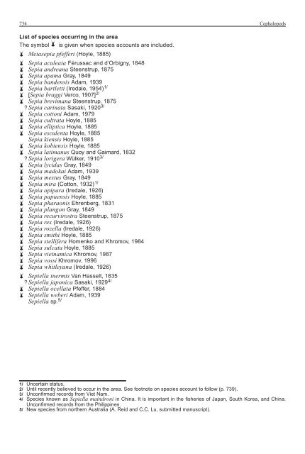 FAO Species Identification Guide for Fishery Purposes Western