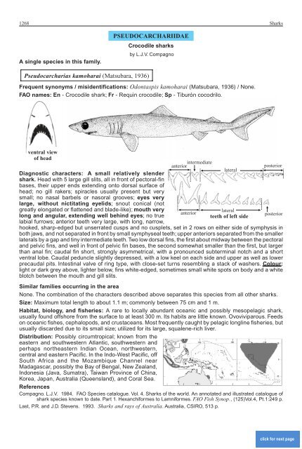 FAO Species Identification Guide for Fishery Purposes Western