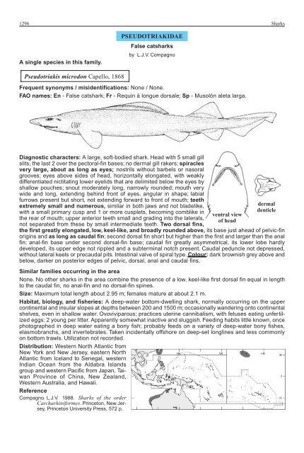 FAO Species Identification Guide for Fishery Purposes Western