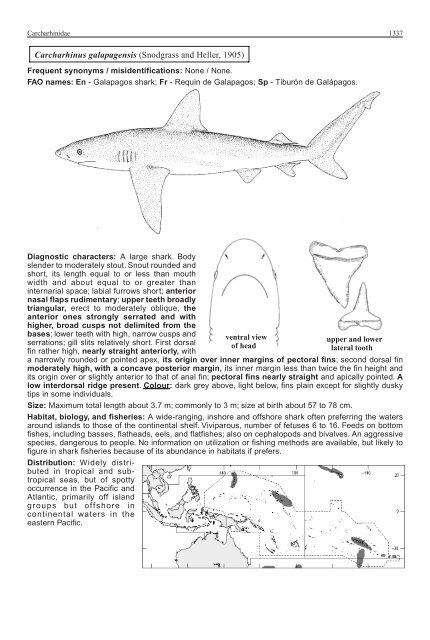 FAO Species Identification Guide for Fishery Purposes Western