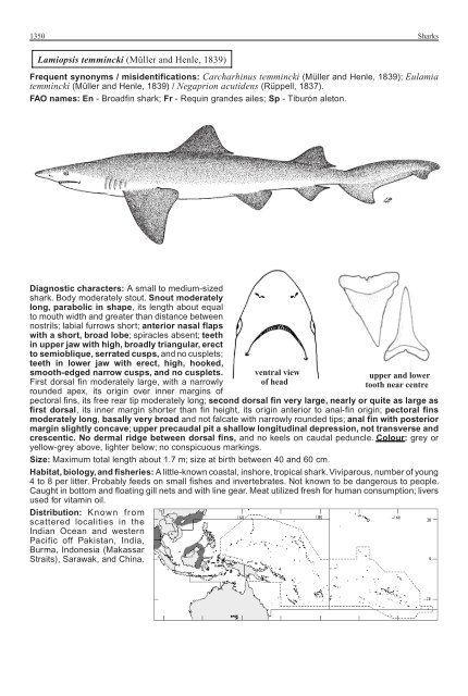 FAO Species Identification Guide for Fishery Purposes Western