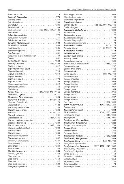 FAO Species Identification Guide for Fishery Purposes Western