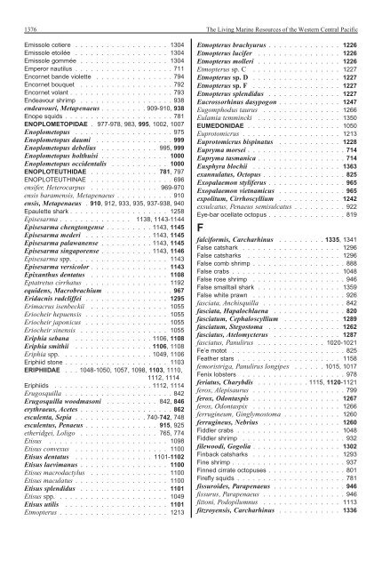 FAO Species Identification Guide for Fishery Purposes Western