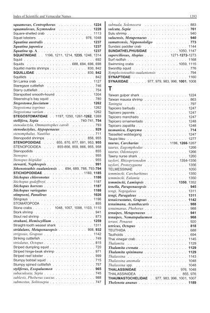 FAO Species Identification Guide for Fishery Purposes Western