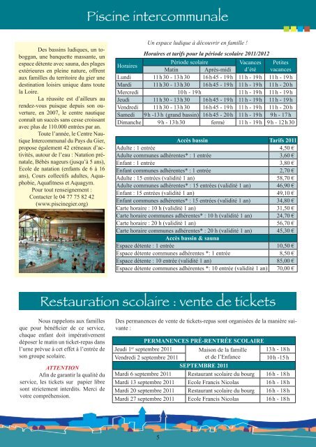 Bulletin N° 32 Juillet 2011 - L'Horme