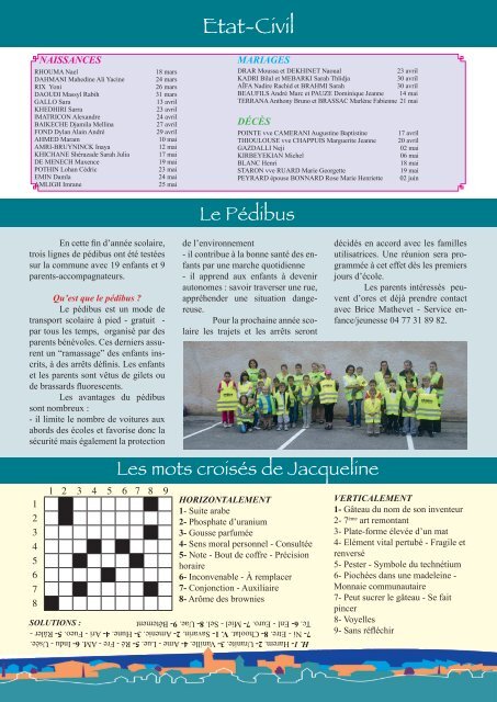 Bulletin N° 32 Juillet 2011 - L'Horme