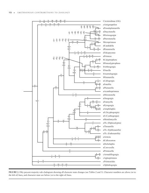 A Generic Revision and Phylogenetic Analysis of the Primnoidae