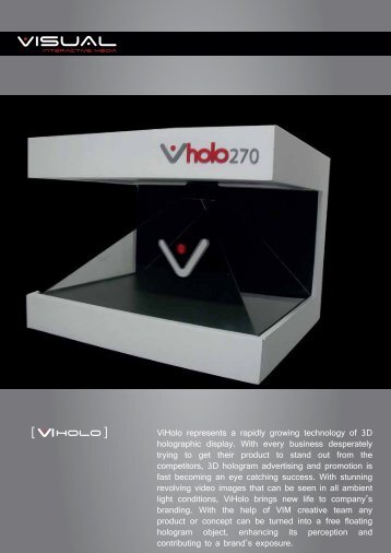 VI HOLO - Visual Interactive Media