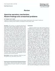 Full text (PDF) - Histology and Histopathology