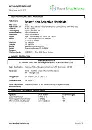 Basta® Non-Selective Herbicide - Bayer CropScience