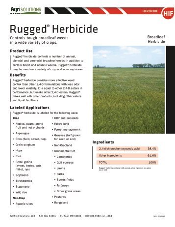 Rugged® Herbicide - WinField