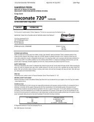 Daconate 720® Herbicide - Crop Care - Crop Care Australasia