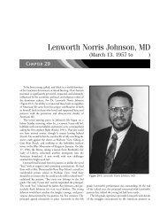 Lenworth Norris Johnson, MD - School of Medicine - University of ...