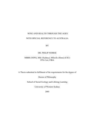 Download Thesis - Dr Philip Norrie