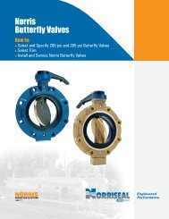 Norris Butterfly Valves - Norriseal