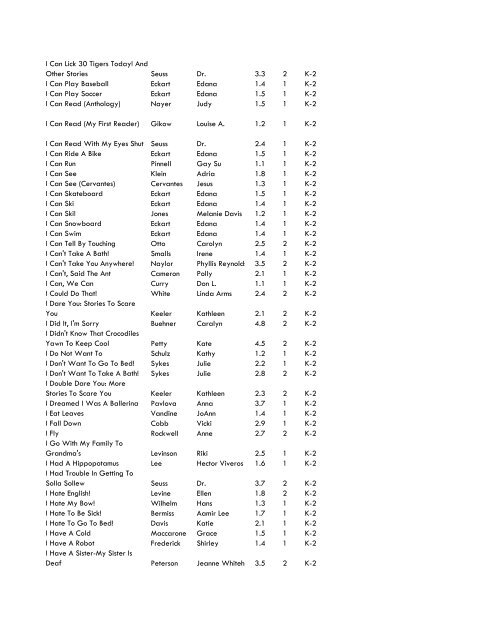 WCCS SRC! 2009 Complete Quiz Collection - West Clark ...