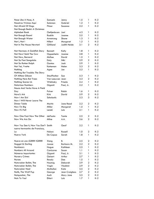 WCCS SRC! 2009 Complete Quiz Collection - West Clark ...