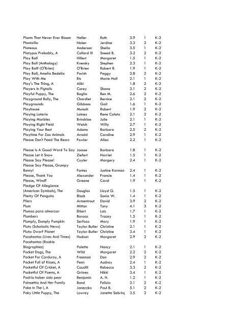 WCCS SRC! 2009 Complete Quiz Collection - West Clark ...