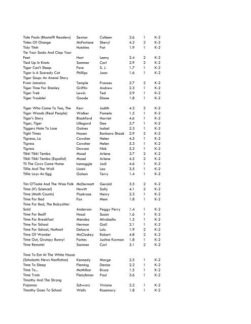 WCCS SRC! 2009 Complete Quiz Collection - West Clark ...