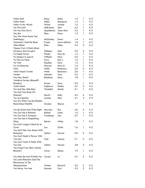 WCCS SRC! 2009 Complete Quiz Collection - West Clark ...